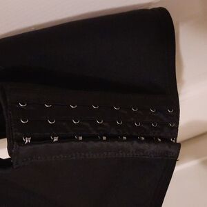 Black Vintage bralette side clasp adjustable 80's, 90's